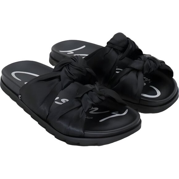 Sam Edelman Circus Estelle Double Knot Footbed Slides Black Women's US 8.5M - Picture 4 of 6